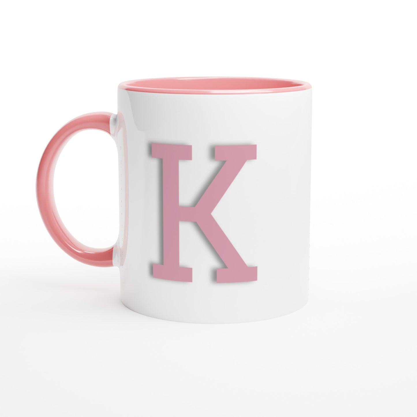 'K' Letter Mug