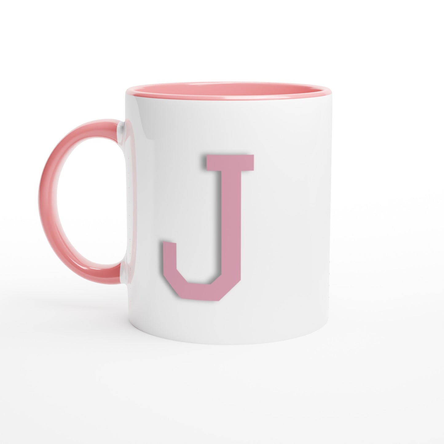 'J' Letter Mug