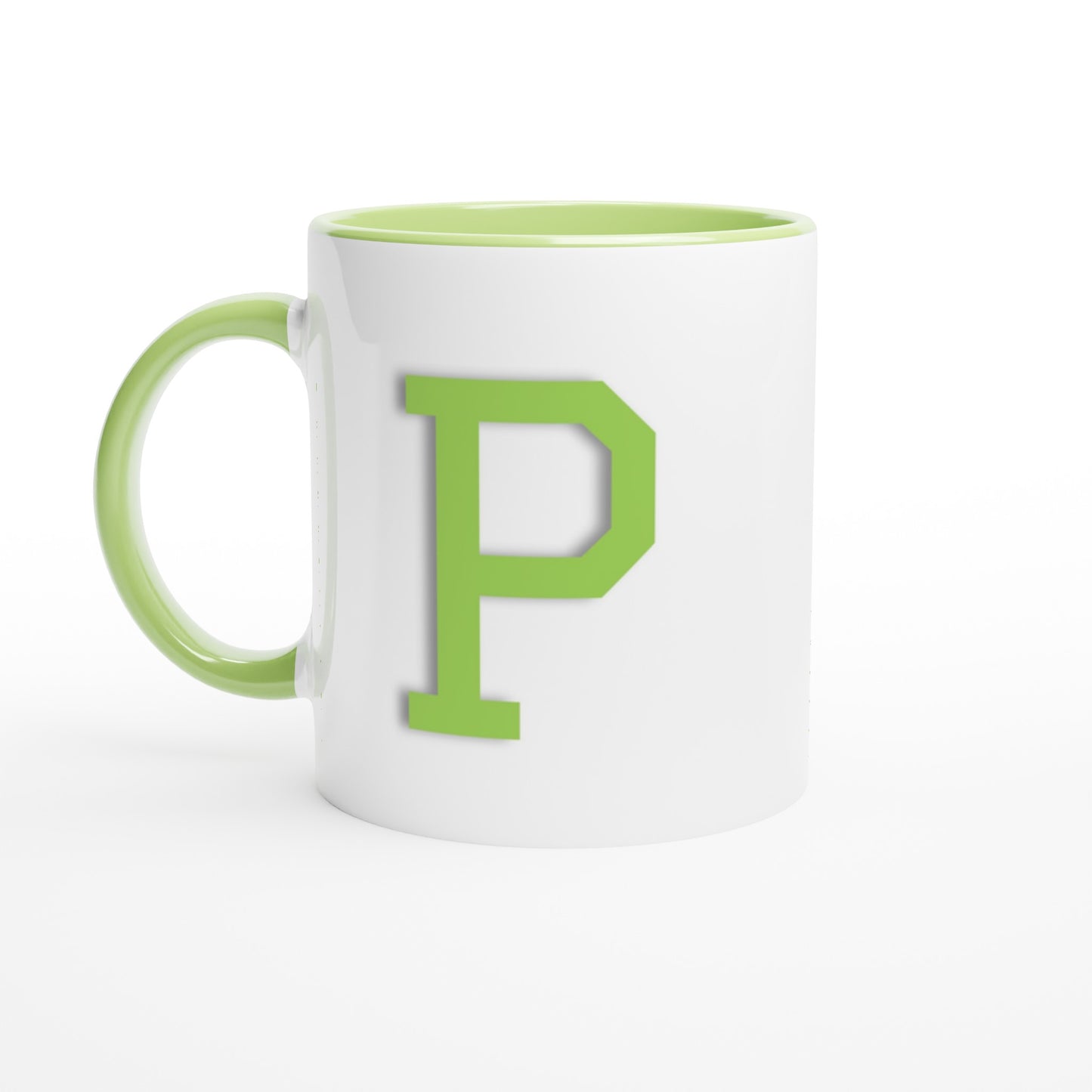 'P' Letter Mug