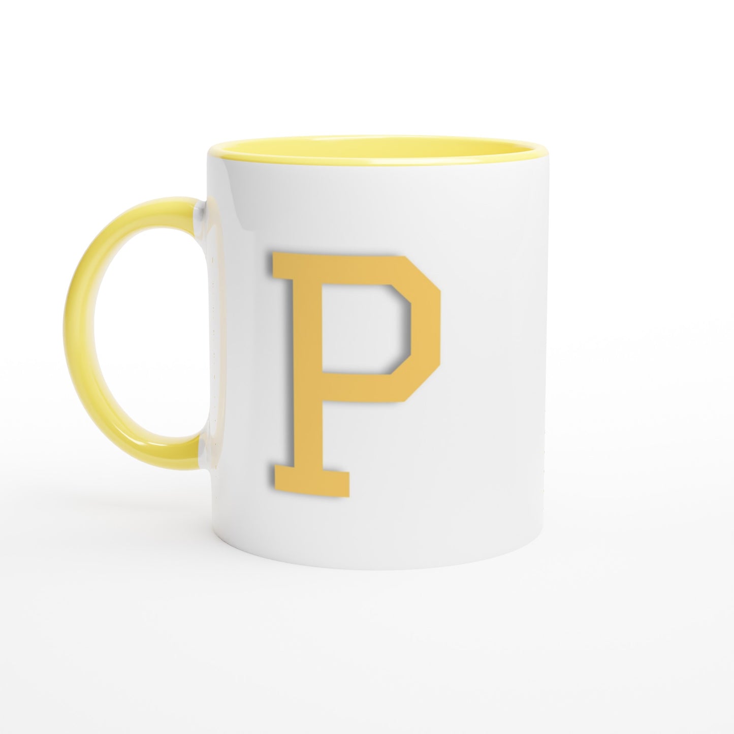 'P' Letter Mug