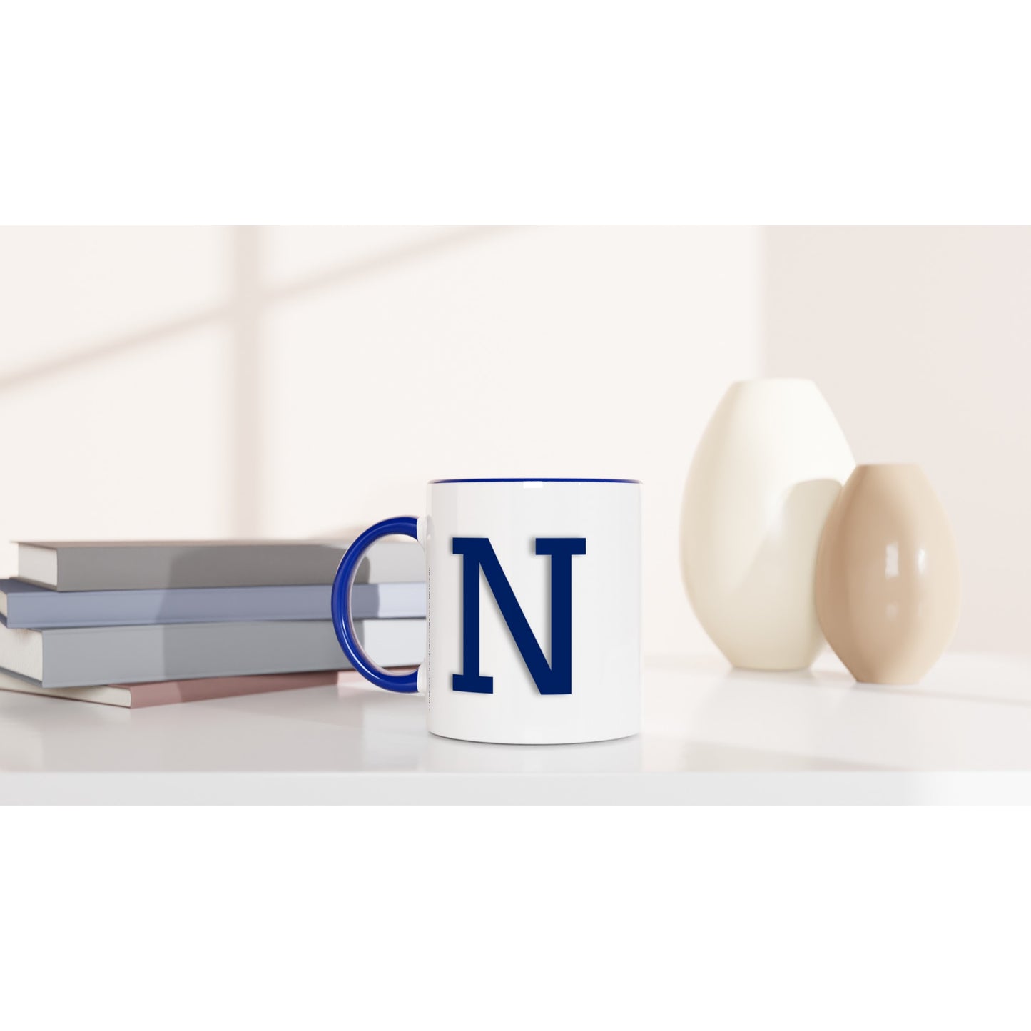 'N' Letter Mug