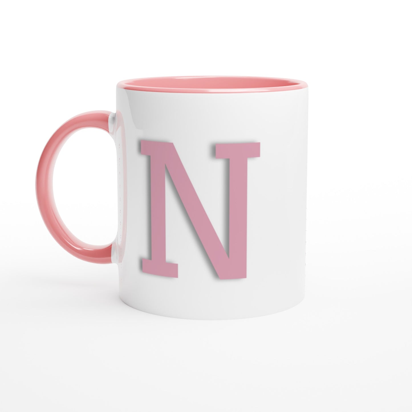 'N' Letter Mug