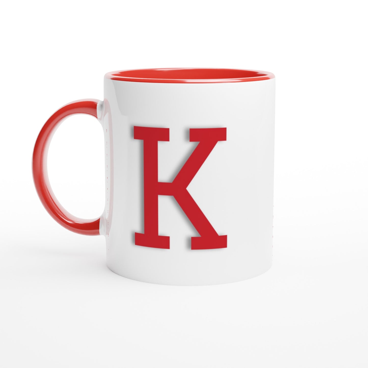 'K' Letter Mug