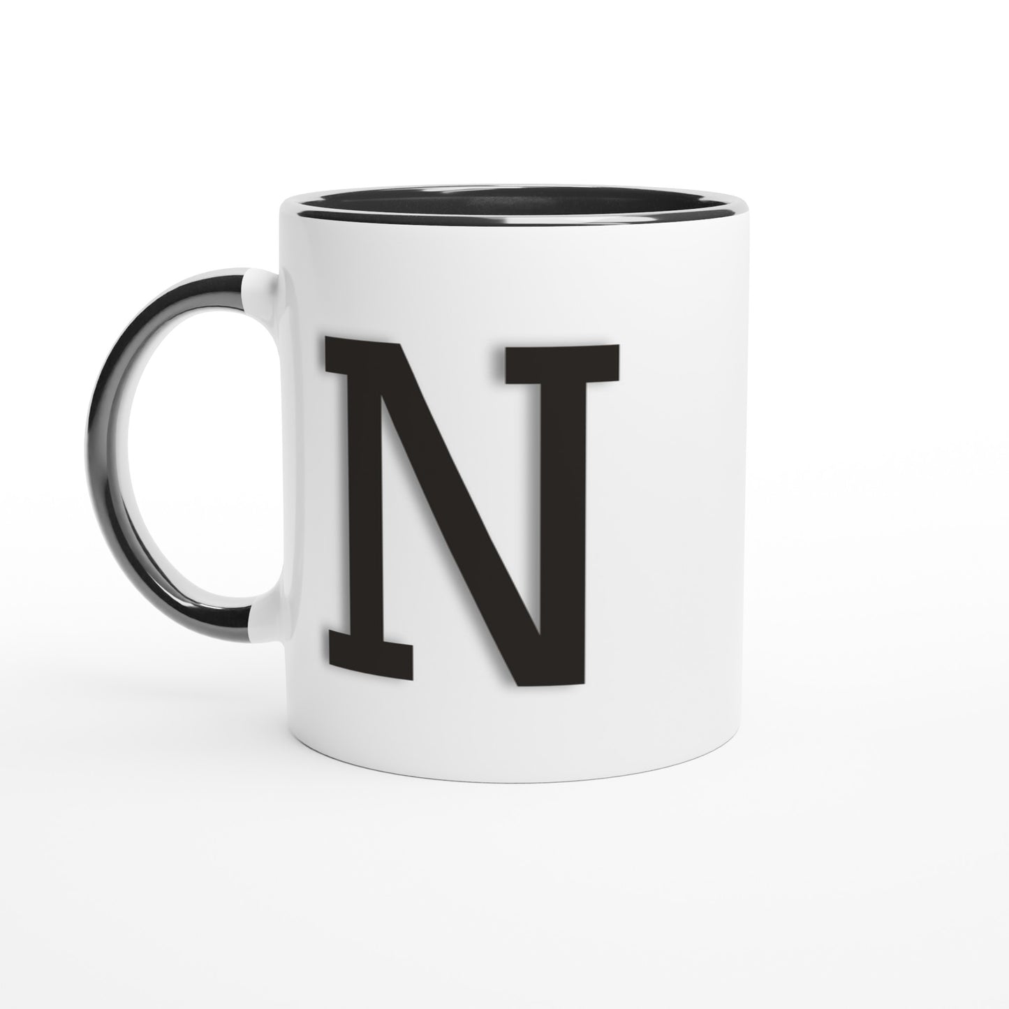 'N' Letter Mug