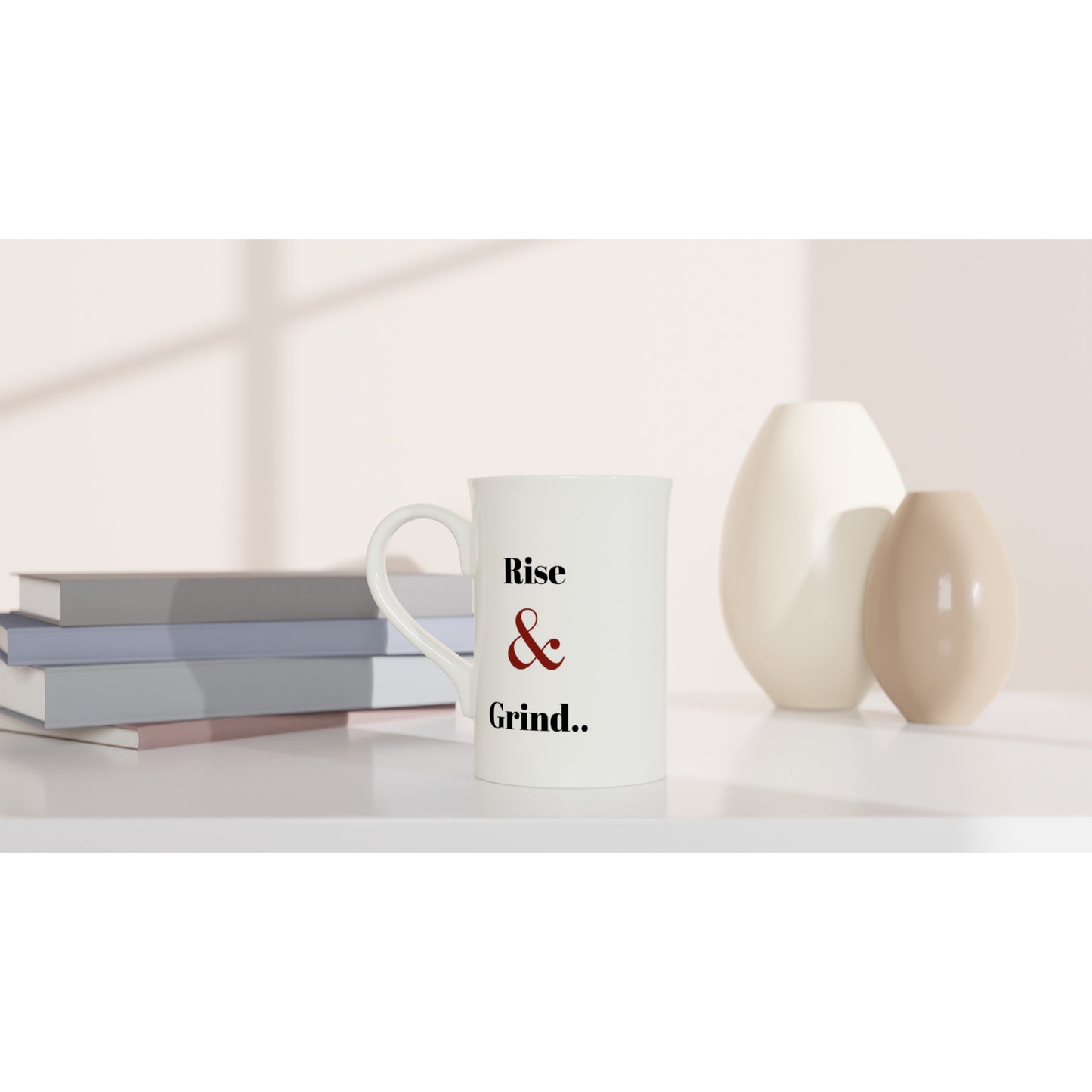 Rise & Grind Slimline Coffee Mug