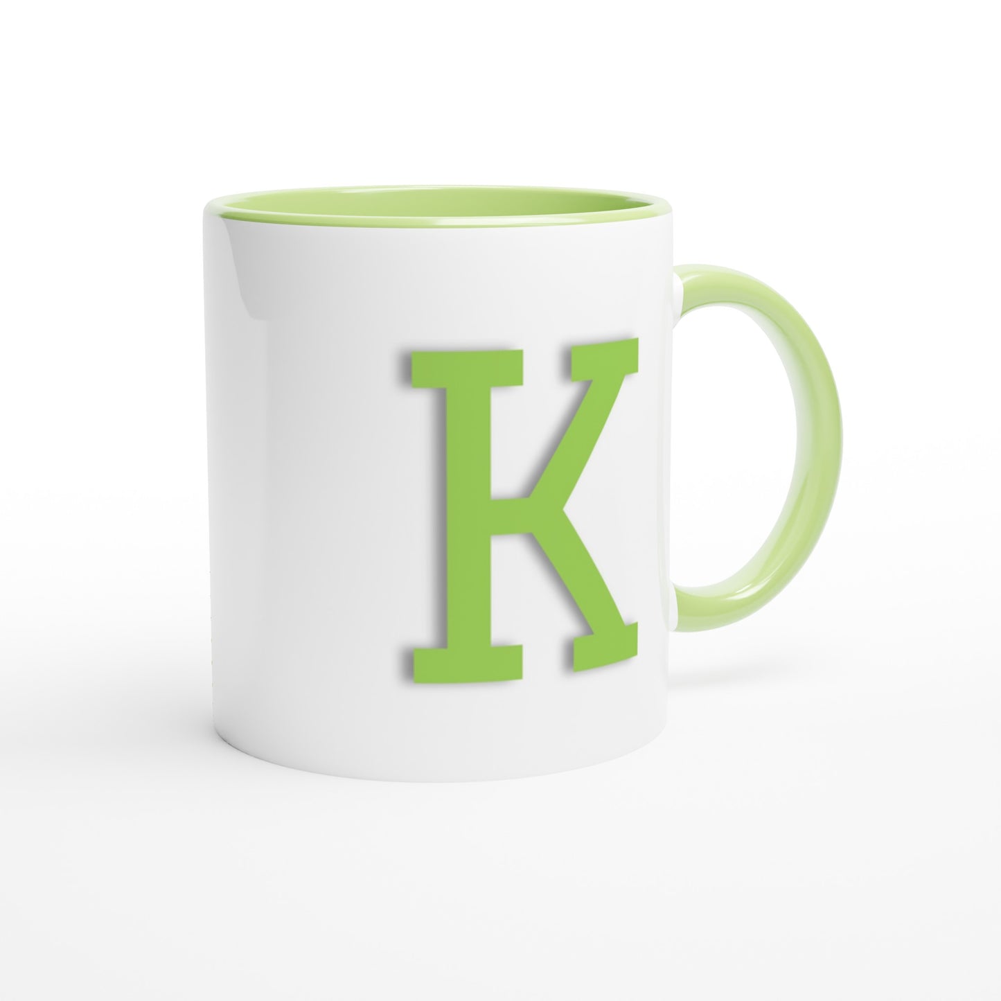 'K' Letter Mug