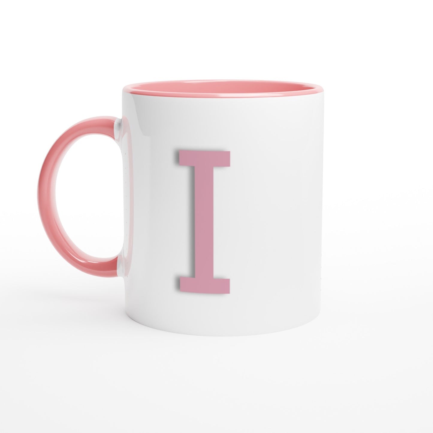 'I' Letter Mug