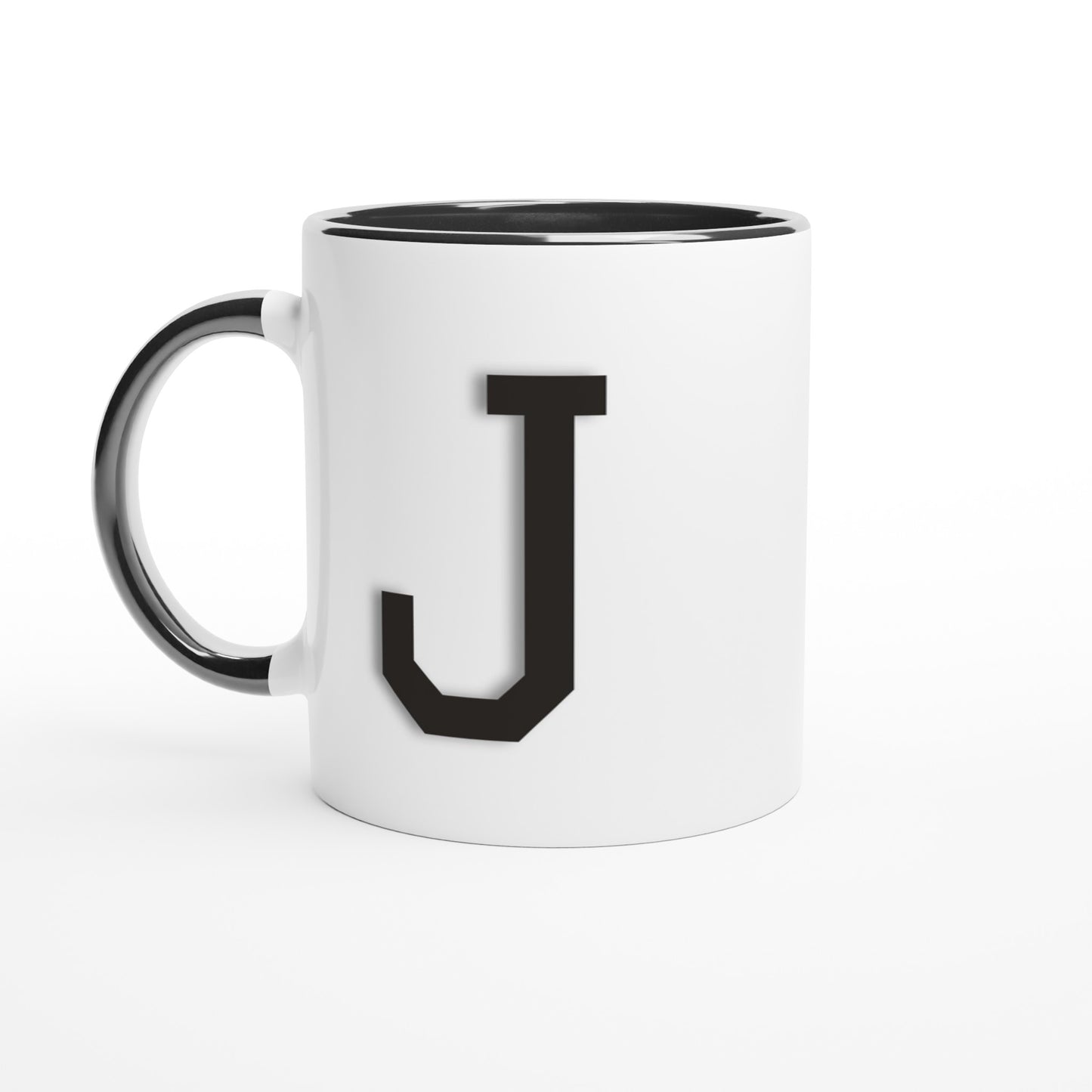 'J' Letter Mug