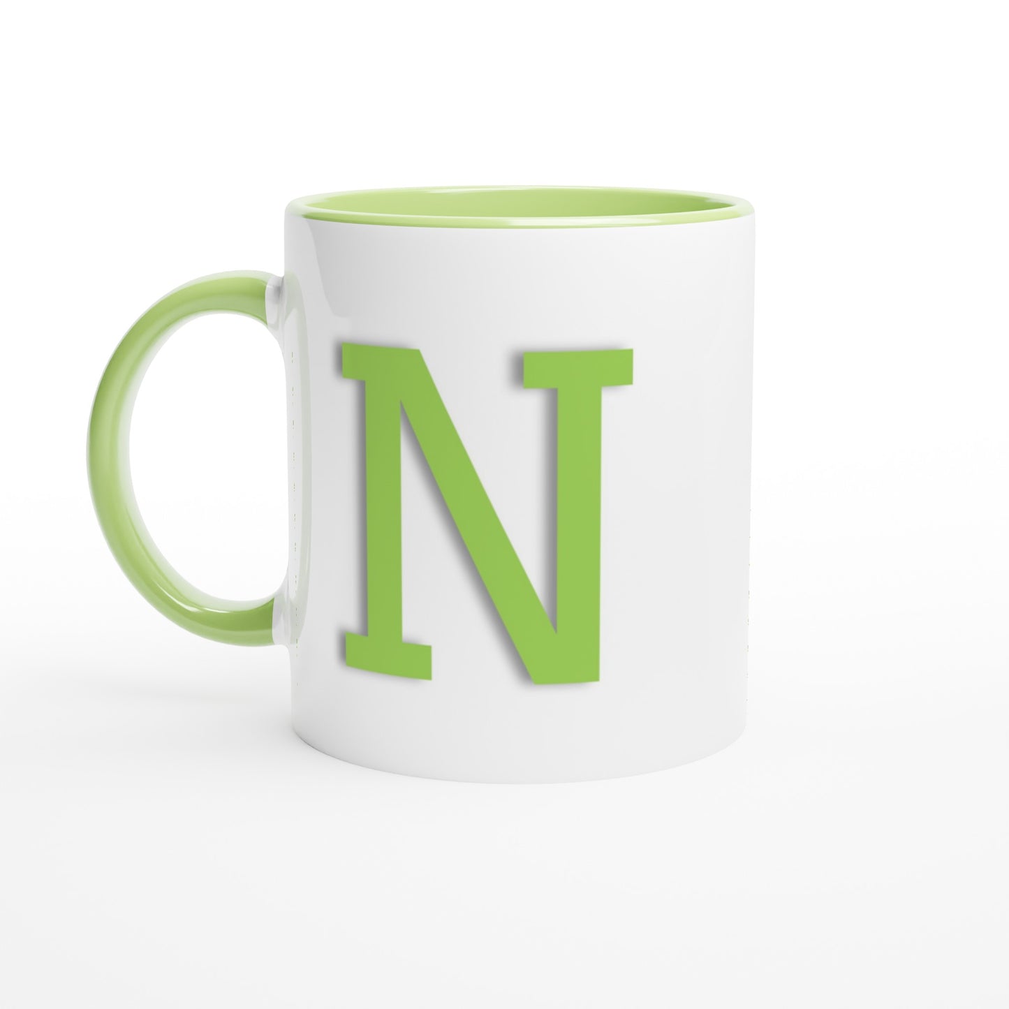 'N' Letter Mug