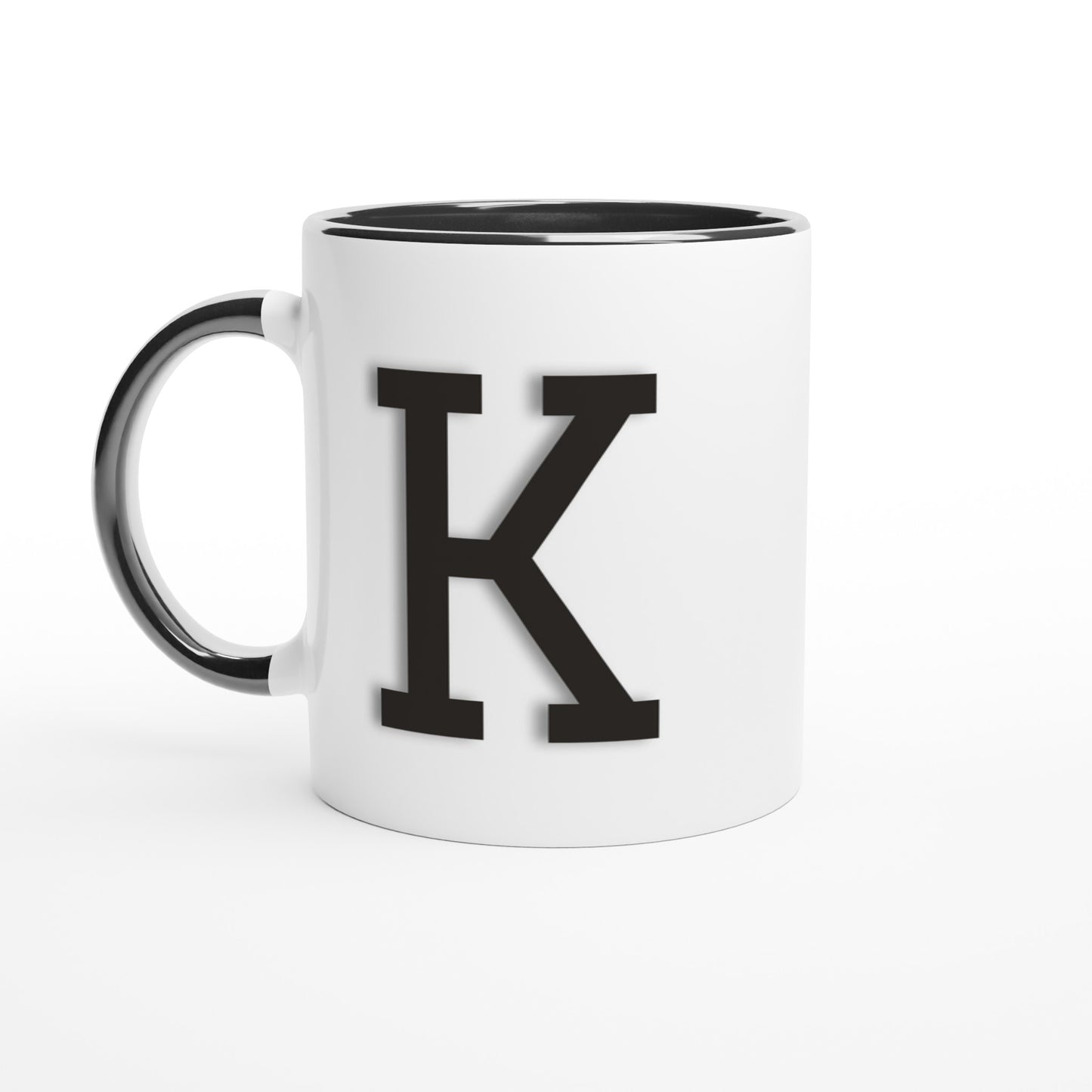 'K' Letter Mug