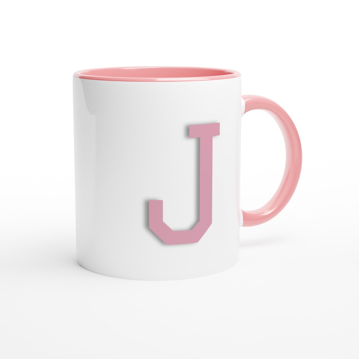 'J' Letter Mug