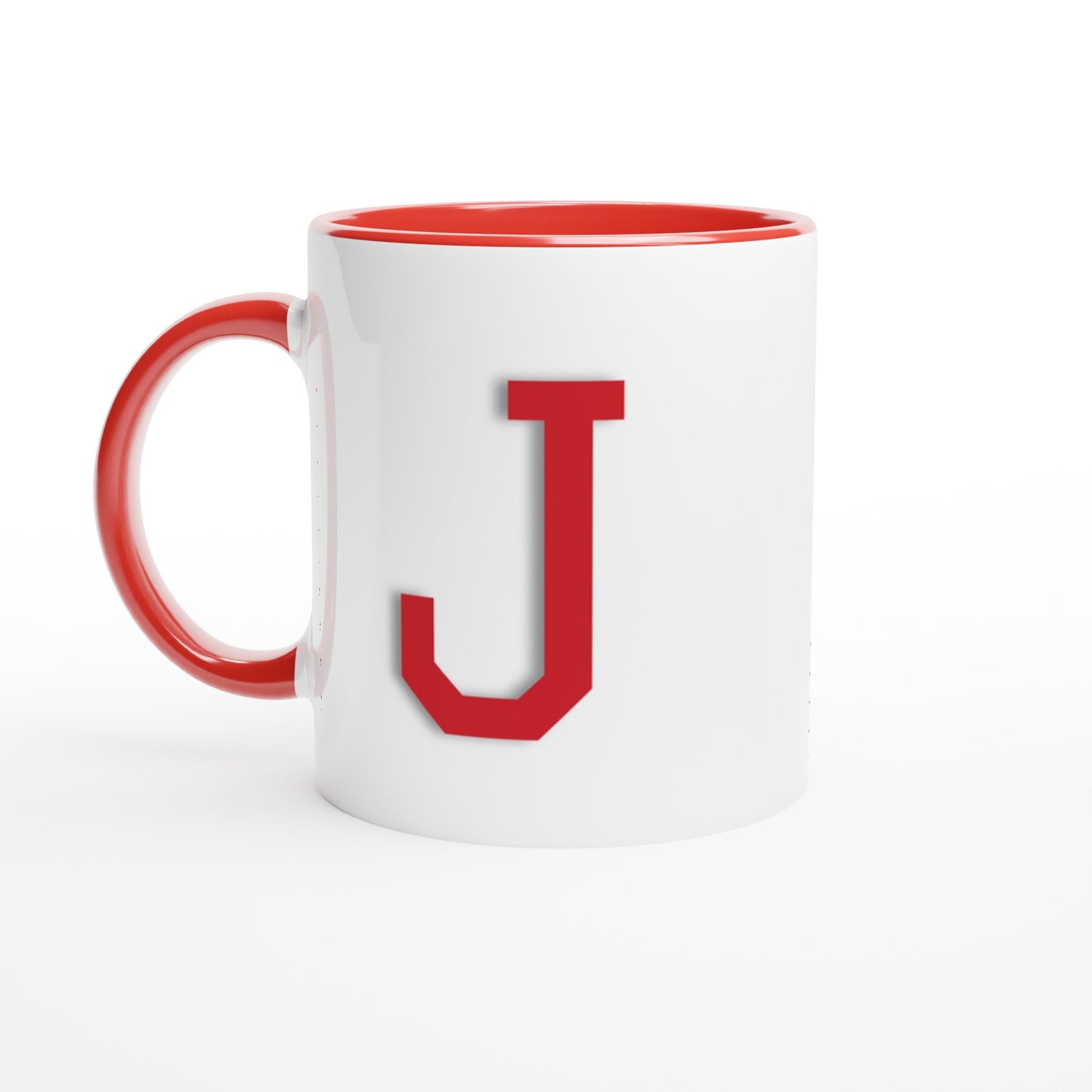 'J' Letter Mug