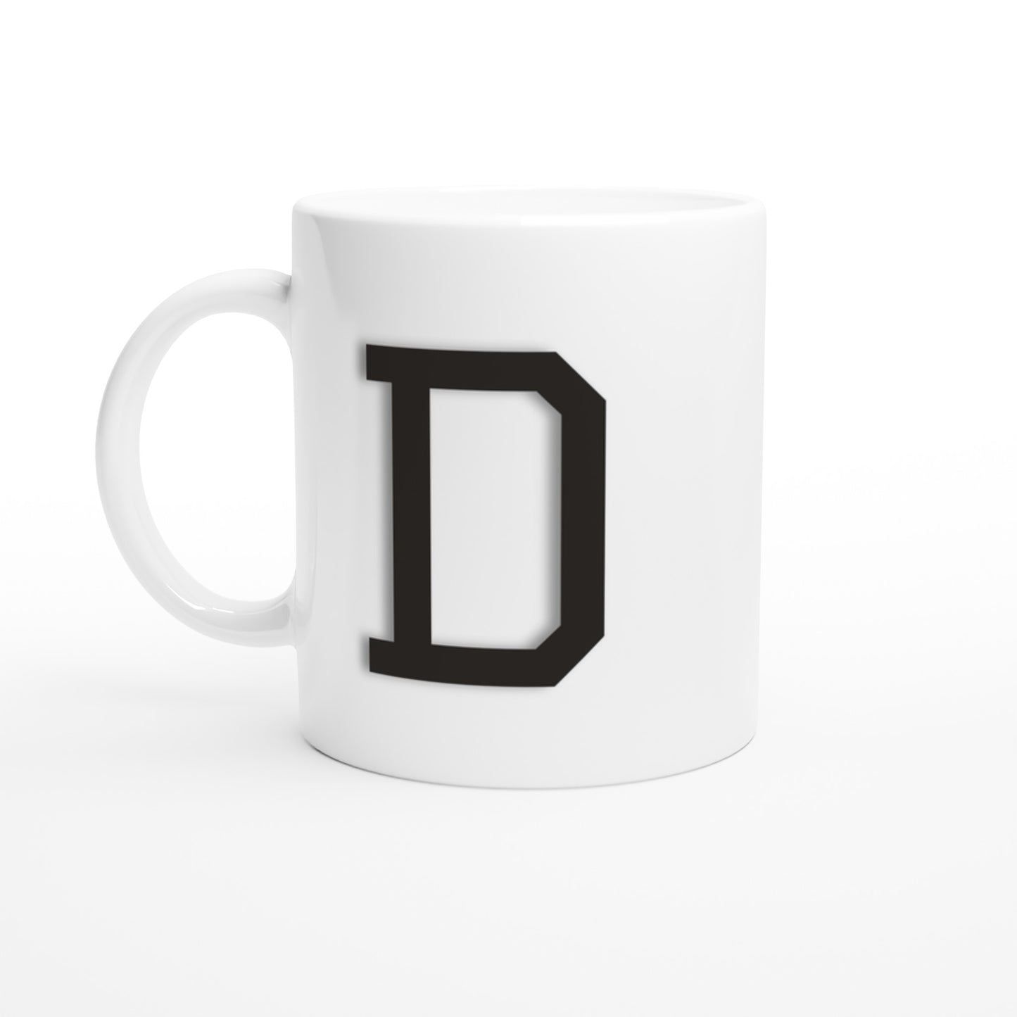 'D' Letter Mug