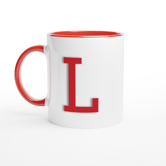 'L' Letter Mug