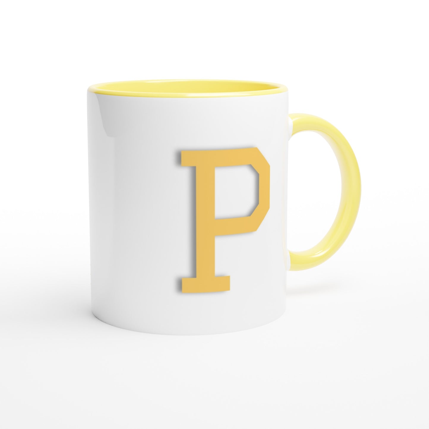 'P' Letter Mug