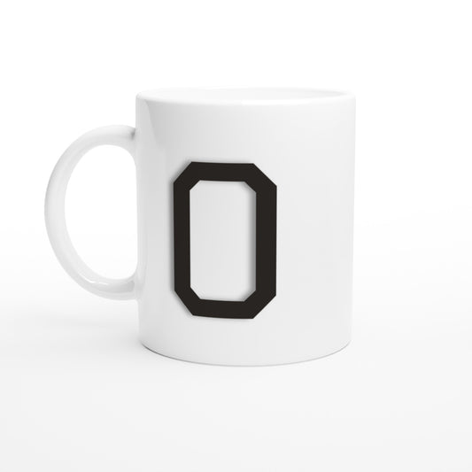 'O' Letter Mug