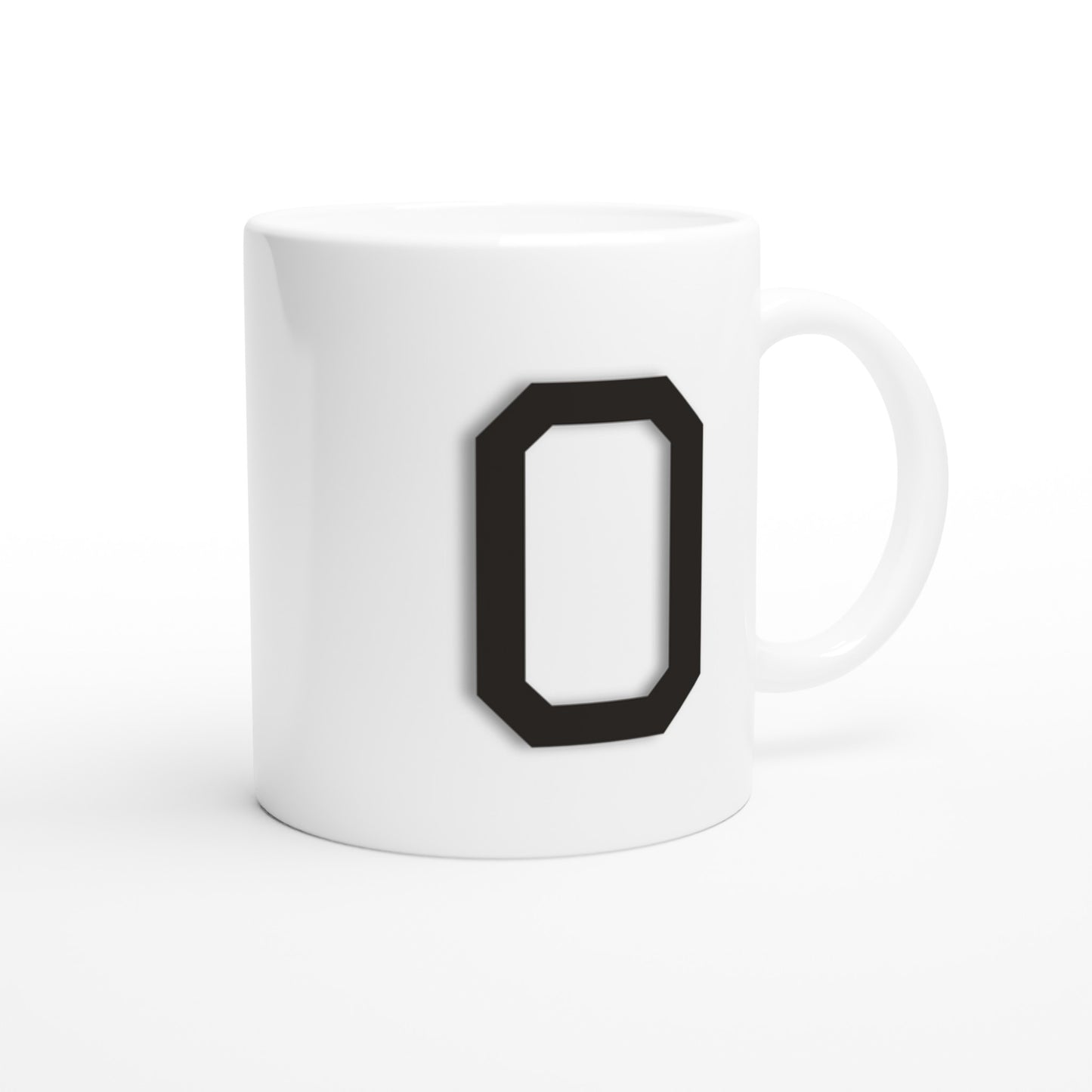 'O' Letter Mug