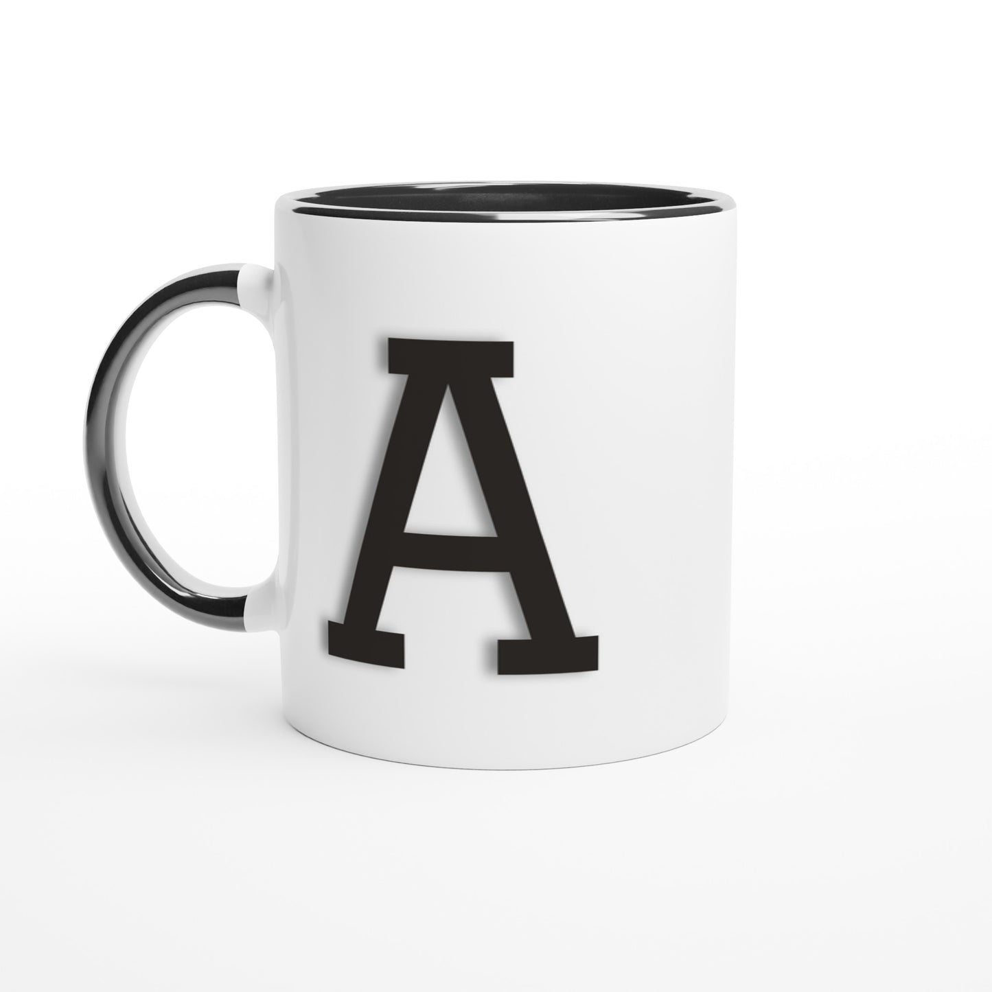 'A' Letter Mug