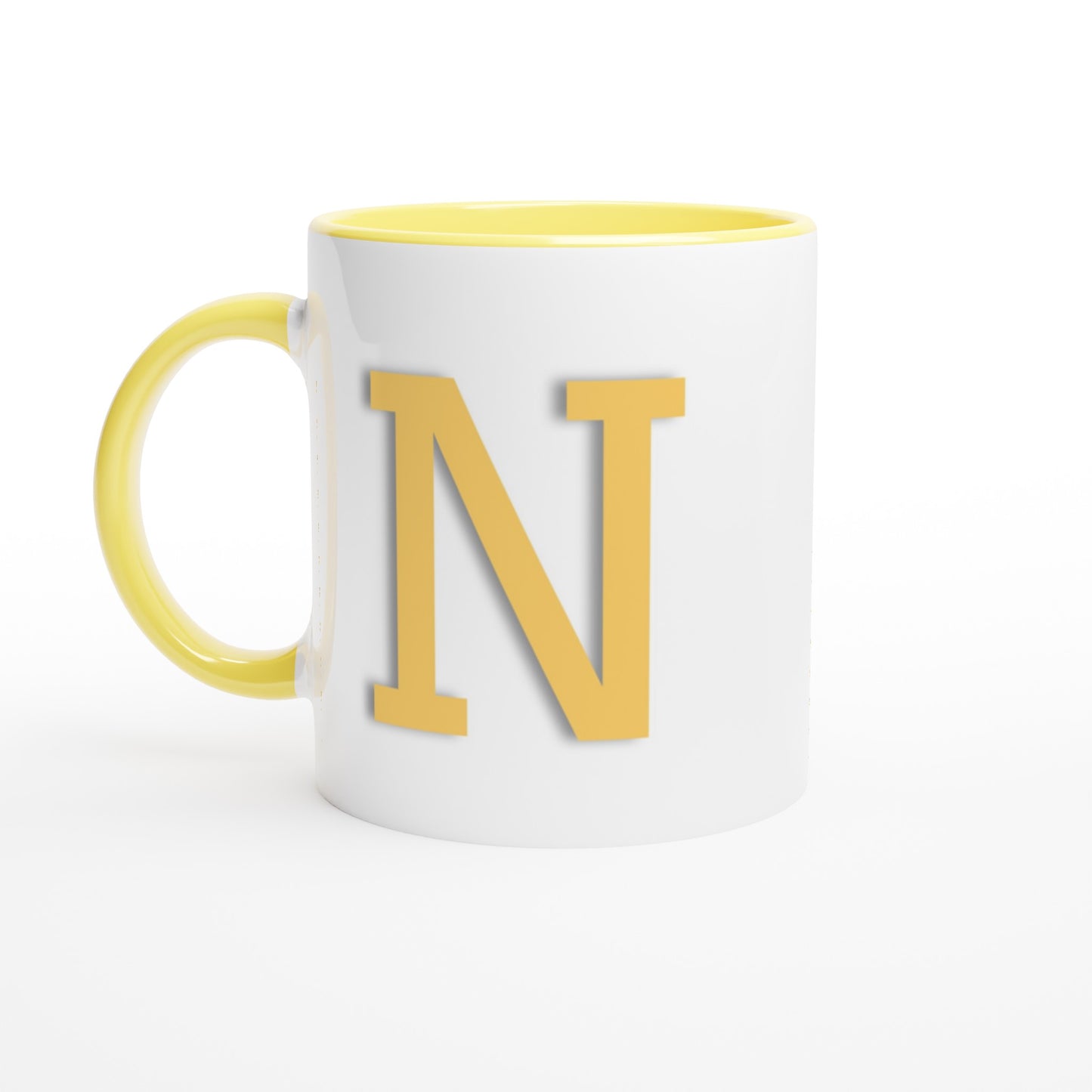 'N' Letter Mug