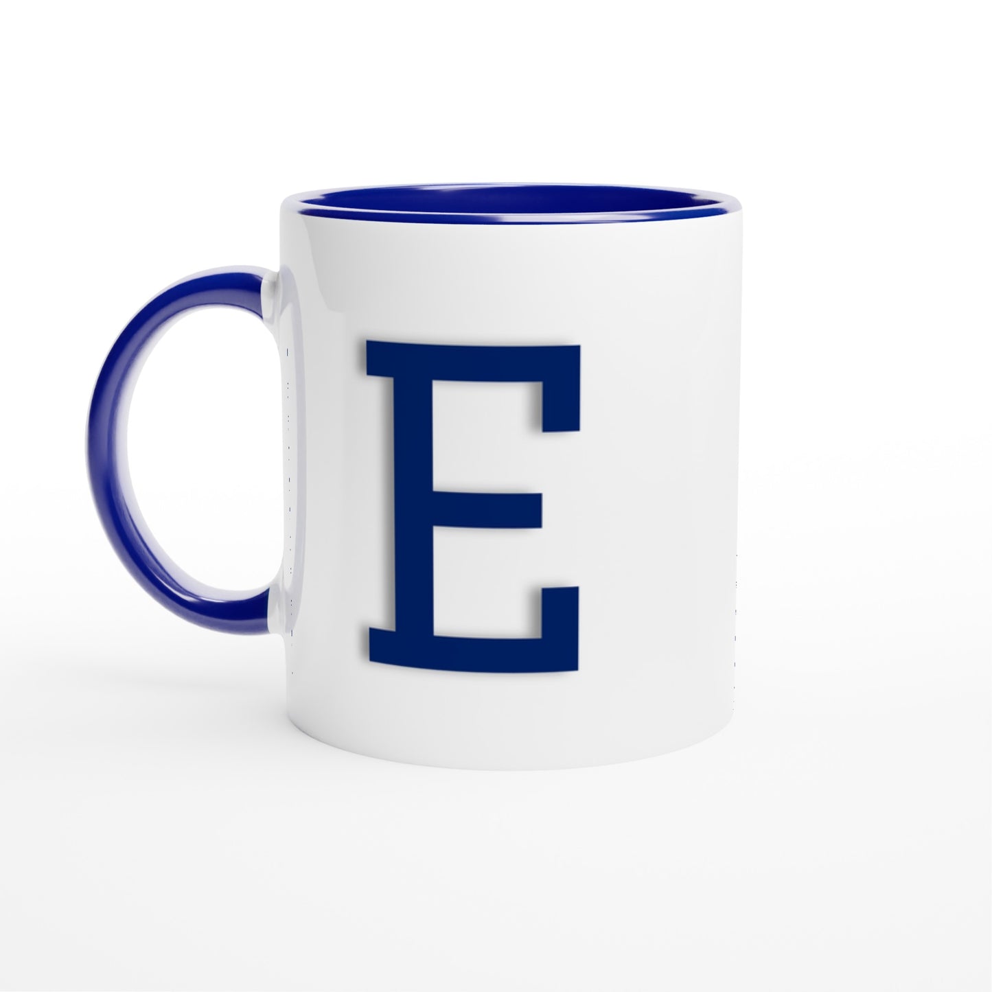 'E' Letter Mug