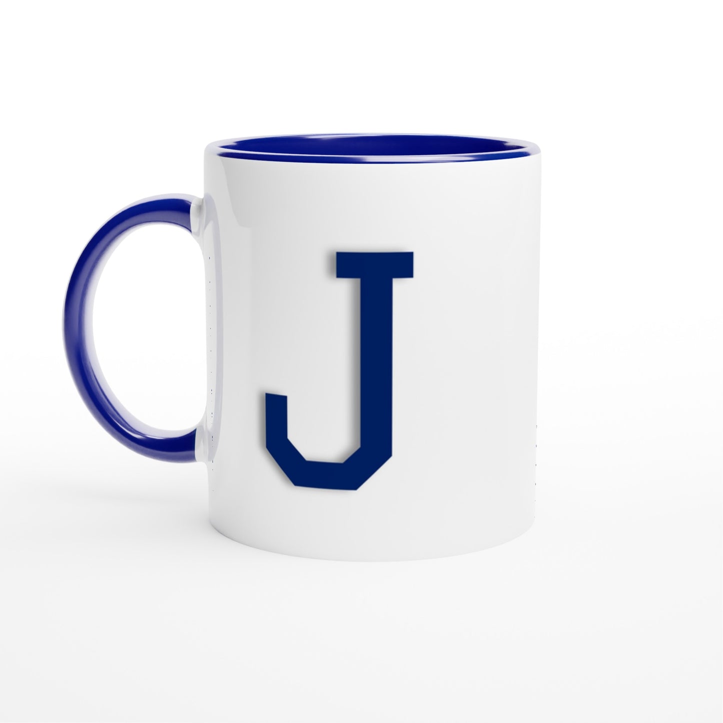 'J' Letter Mug