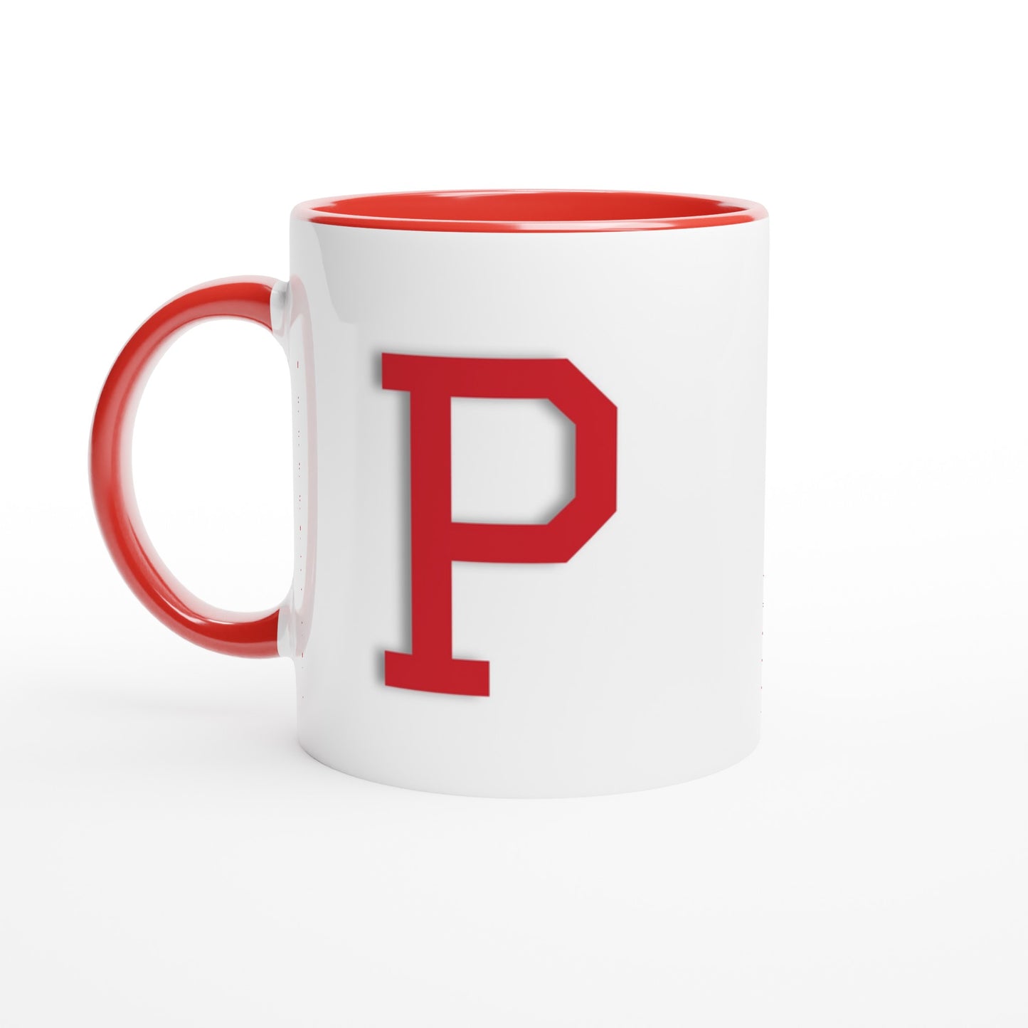 'P' Letter Mug