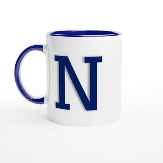 'N' Letter Mug