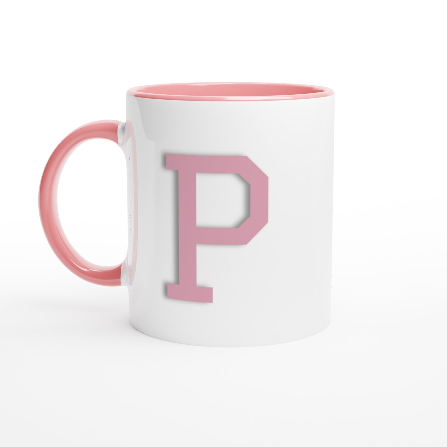 'P' Letter Mug