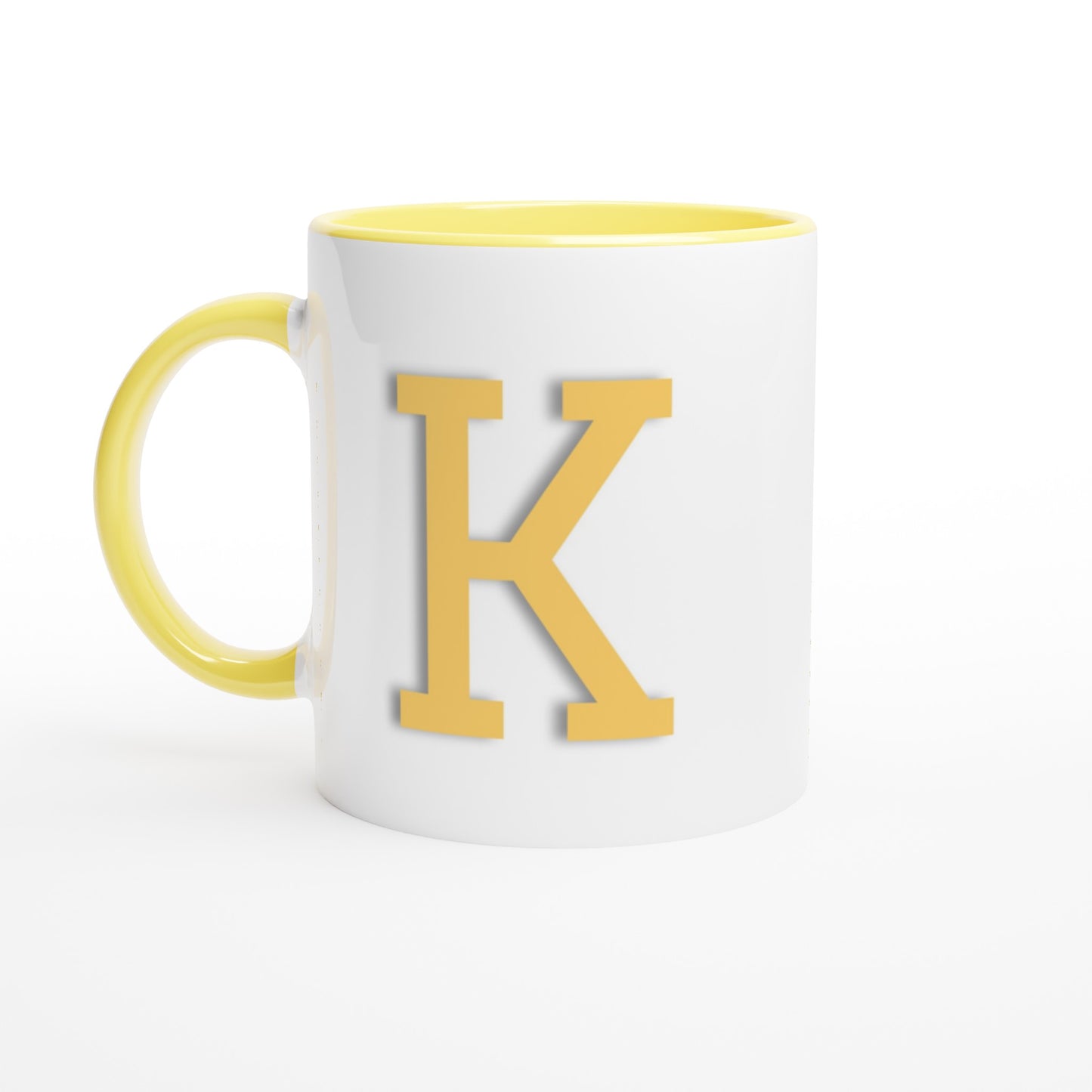 'K' Letter Mug