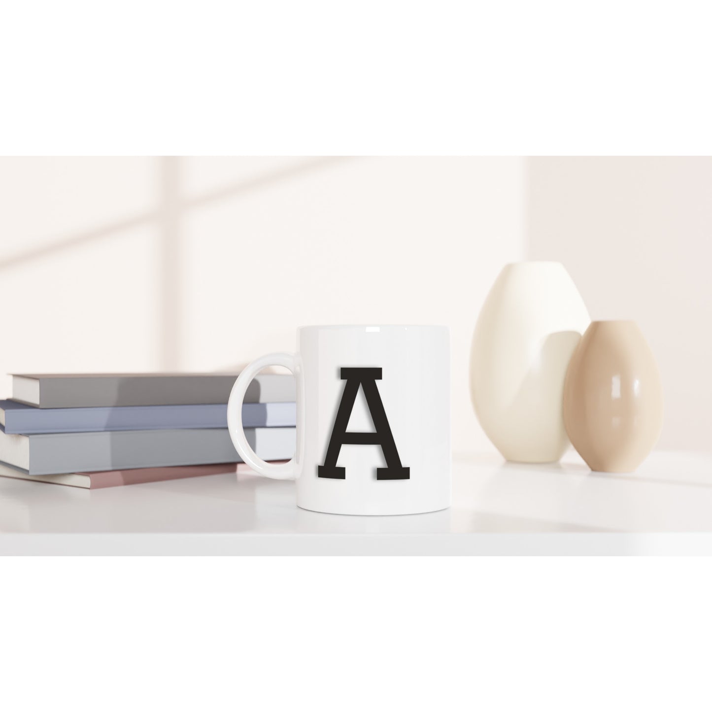 'A' Letter Mug