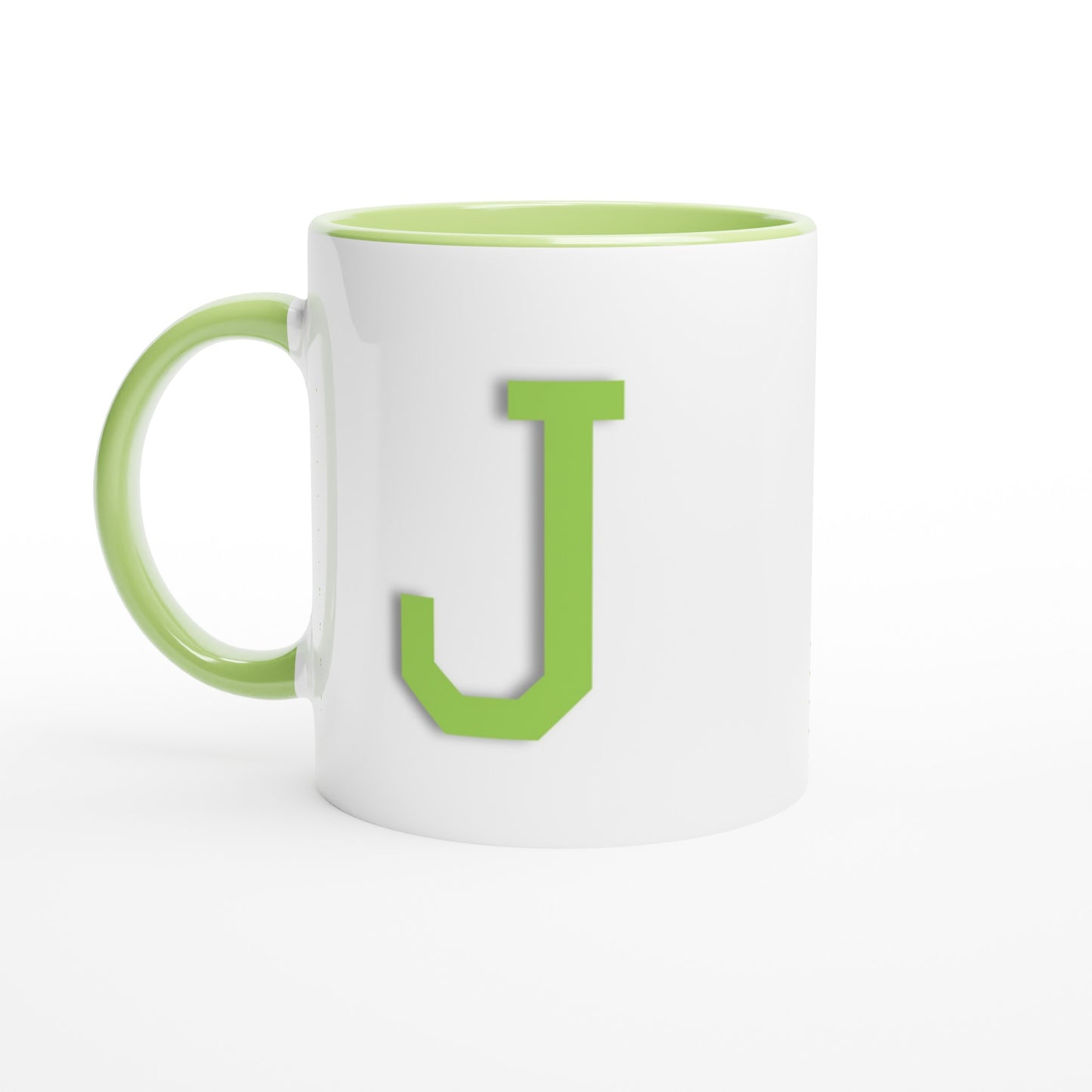 'J' Letter Mug