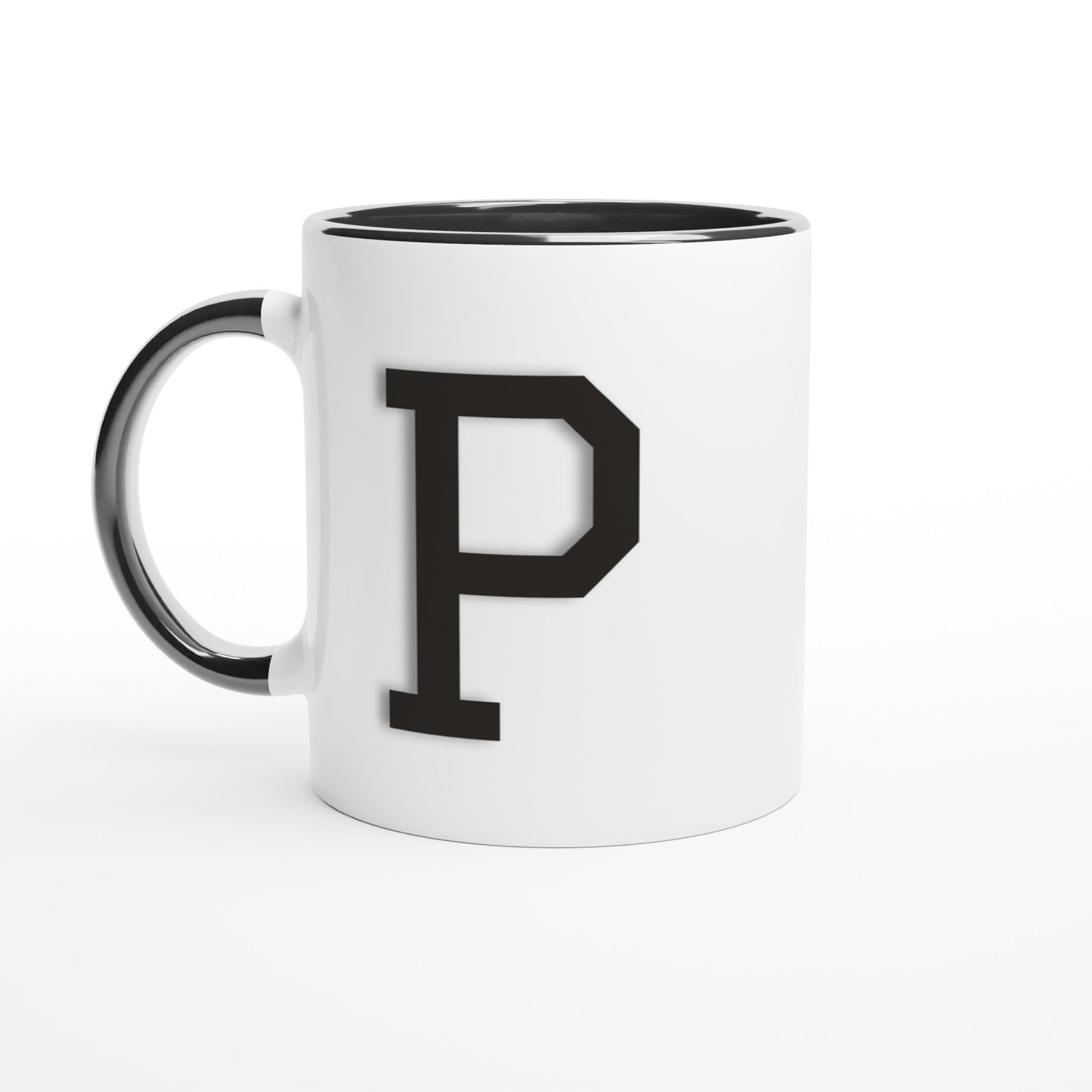 'P' Letter Mug